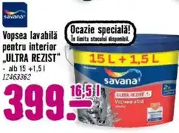 Hornbach Vopsea lavabilă pentru interior „ULTRA REZIST" Ofertă