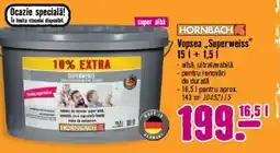 Hornbach Vopsea „Superweiss" Ofertă