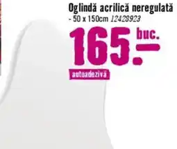 Hornbach Oglindă acrilică neregulatǎ Ofertă
