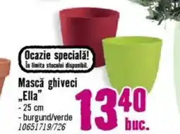 Hornbach Mască ghiveci „Ella" Ofertă