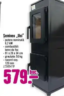 Hornbach Şemineu „Uni" Ofertă