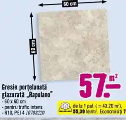 Hornbach Gresie porţelanatǎ glazurată „Rapolano" Ofertă