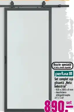 Hornbach Set complet uşă glisantă „Neta Industrial" Ofertă