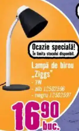 Hornbach Lampă de birou wZiggs" Ofertă