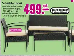 Hornbach Set mobilier terasă Ofertă