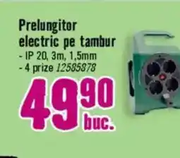 Hornbach Prelungitor electric pe tambur Ofertă