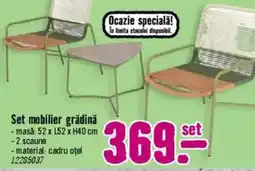 Hornbach Set mobilier grădină Ofertă