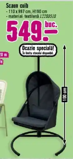 Hornbach Scaun cuib Ofertă