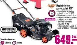 Hornbach Maşină de tuns gazon „Atlet 909" Ofertă