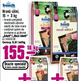 Hornbach Bosch Hrană câini Ofertă