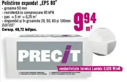 Hornbach Polistiren expandat „EPS 80” Ofertă