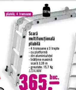 Hornbach Scară multifuncțională pliabilǎ Ofertă