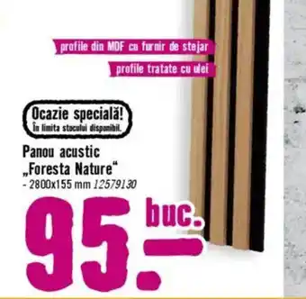 Hornbach Panou acustic „Foresta Nature“ Ofertă