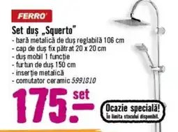 Hornbach Set dus „Squerto" Ofertă