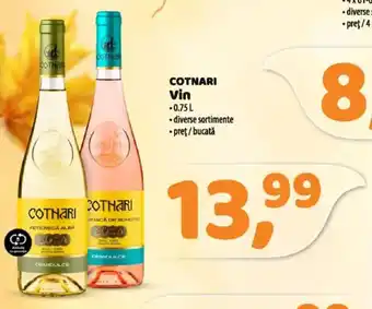 La Doi Pasi COTNARI Vin Ofertă
