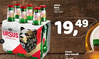 La Doi Pasi URSUS Bere Ofertă
