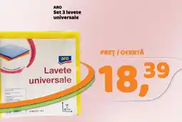 La Doi Pasi ARO Set 3 lavete universale Ofertă
