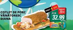Diana Supermarket Cotlet de porc vânătoresc diana Ofertă
