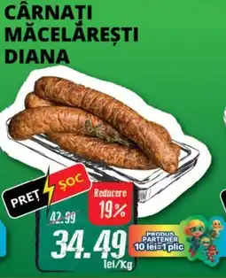Diana Supermarket Cârnati măcelărești diana Ofertă