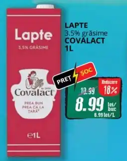 Diana Supermarket Lapte 3.5% grăsime COVALACT Ofertă