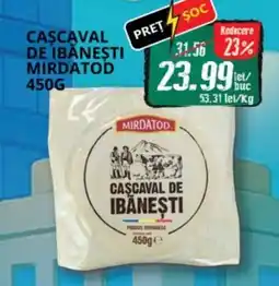 Diana Supermarket Cascaval de ibăneşti mirdatod Ofertă