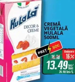 Diana Supermarket Cremă creme vegetală hulala Ofertă