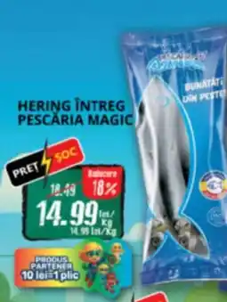 Diana Supermarket Hering întreg pescăria magic Ofertă