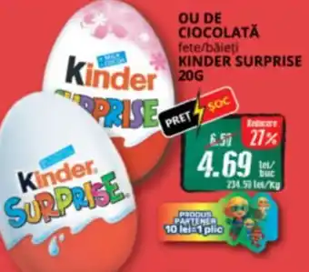 Diana Supermarket Ou de ciocolată fete/băieți KINDER SURPRISE Ofertă