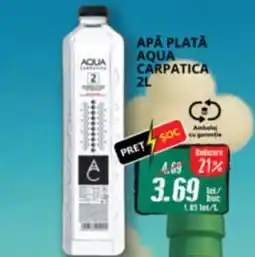 Diana Supermarket Apă plată aqua carpatica Ofertă