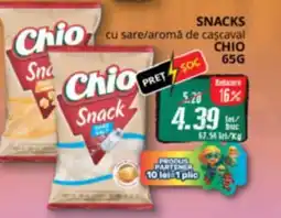 Diana Supermarket Snacks cu sare/aromă de caşcaval CHIO Ofertă