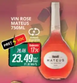 Diana Supermarket Vin rose mateus Ofertă