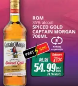 Diana Supermarket Rom 35% alcool spiced gold CAPTAIN MORGAN Ofertă