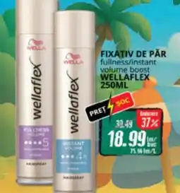 Diana Supermarket Fixativ de păr fullness/instant volume boost wellaflex Ofertă