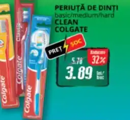 Diana Supermarket Periută de dinti basic/medium/hard clean COLGATE Ofertă