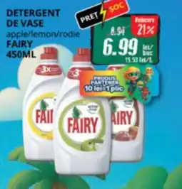 Diana Supermarket Detergent de vase apple/lemon/rodie FAIRY Ofertă