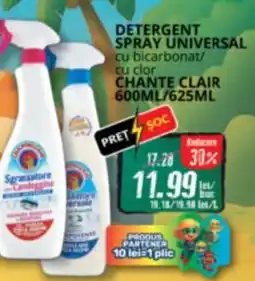 Diana Supermarket Detergent spray universal cu bicarbonat/ cu clor CHANTE CLAIR Ofertă