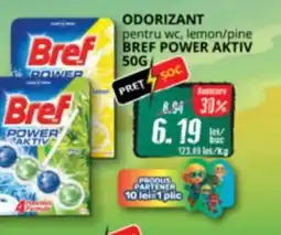 Diana Supermarket Odorizant pentru wc, lemon/pine bref power aktiv Ofertă