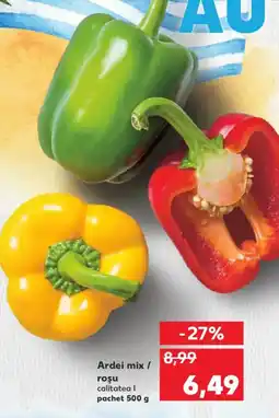 Kaufland Ardei mix / roşu Ofertă
