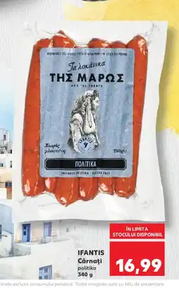 Kaufland IFANTIS Cârnaţi politika Ofertă