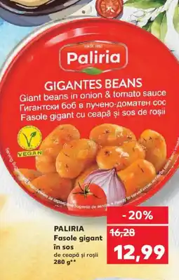 Kaufland PALIRIA Fasole gigant în sos Ofertă
