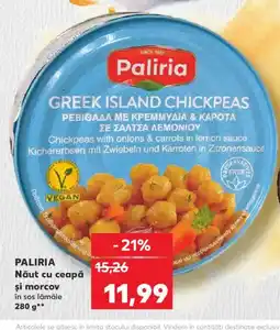 Kaufland PALIRIA Nǎut cu ceapă şi morcov Ofertă