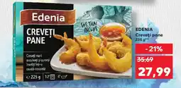 Kaufland EDENIA Creveţi pane Ofertă