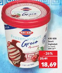 Kaufland KRI KRI laurt îngheţat Ofertă