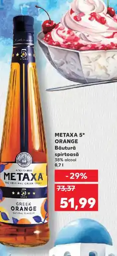 Kaufland METAXA 5* Orange Băutură spirtoasă Ofertă