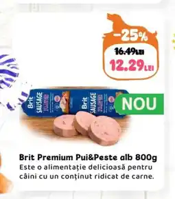 Animax Brit Premium Pui&Peste alb Ofertă