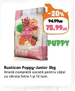 Animax Rustican Puppy-Junior Ofertă