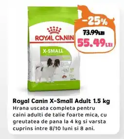 Animax Royal Canin X-Small Adult Ofertă