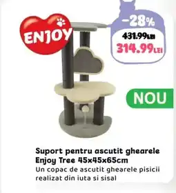 Animax Suport pentru ascutit ghearele Enjoy Tree Ofertă