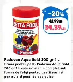 Animax Padovan Aqua Gold Ofertă