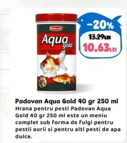 Animax Padovan Aqua Gold Ofertă
